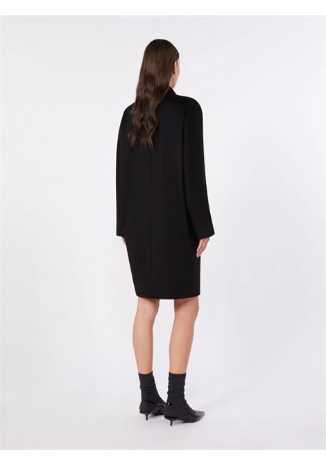 Max Mara Studio Women's MSTMASTRO Black Virgin Wool Double-Breasted Coat Max Mara Studio |  | 2626016071600013